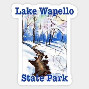 Lake Wapello State Park, Iowa Sticker